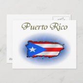 Puerto Rico Briefkaart (Voorkant / Achterkant)