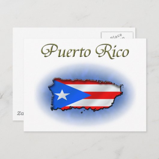 Puerto Rico Briefkaart (Voorkant / Achterkant)