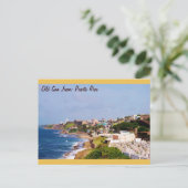 Puerto Rico Briefkaart (Staand voorkant)