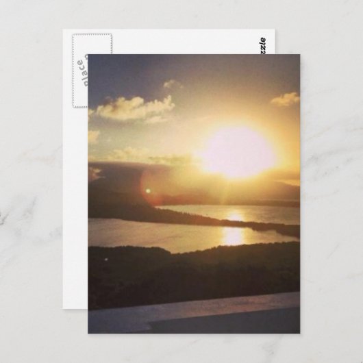 PUERTO RICO BRIEFKAART (Voorkant / Achterkant)