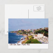 Puerto Rico Briefkaart (Voorkant / Achterkant)
