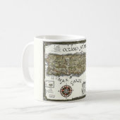  Puerto Rico Briefkaart kaart Koffiemok (Voorkant links)