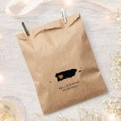 Puerto Rico bruiloft gunst trakteren zakken, gesch Bedankzakje (Geknipt)