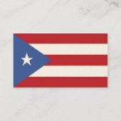 Puerto Rico - Business Visitekaartje (Achterkant)