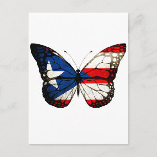 Puerto Rico Butterfly Briefkaart