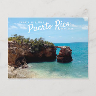 Puerto Rico, Cabo Rojo, Puente de Piedra Briefkaart