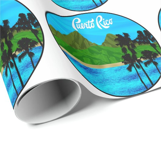 Puerto Rico Cadeaupapier (Rol Hoek)