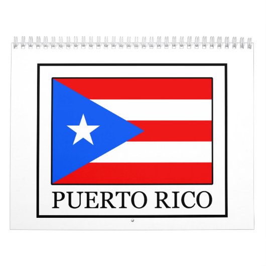 Puerto Rico Calendar Kalender (Hoes)