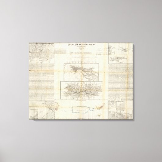 Puerto Rico Canvas Afdruk (Voorkant)