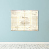 Puerto Rico Canvas Afdruk (Insitu (Houten vloer))