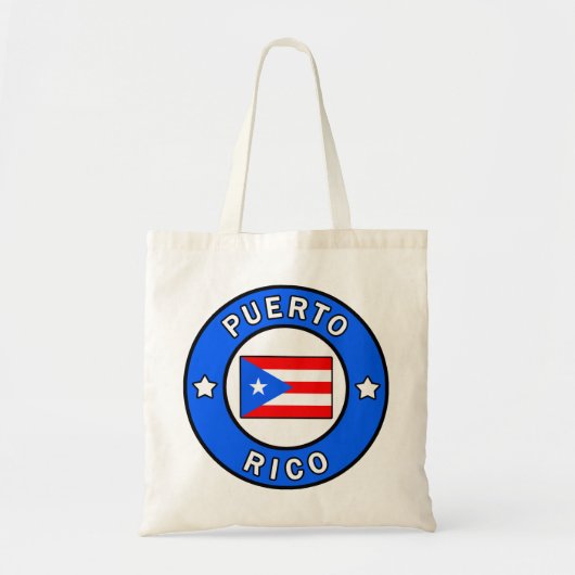 Puerto Rico canvas tas (Voorkant)