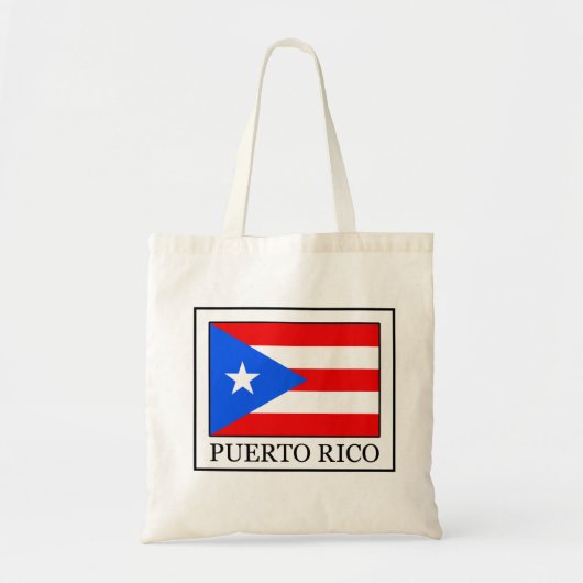 Puerto Rico canvas tas (Voorkant)