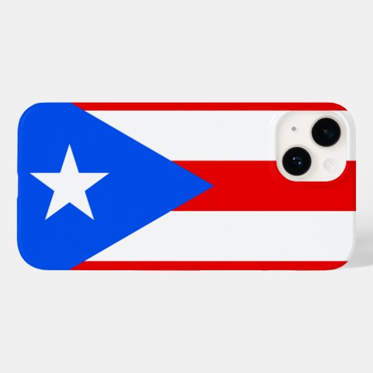 Puerto Rico Case-Mate iPhone Case (Achterkant (horizontaal))