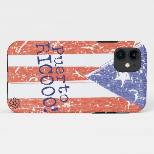 Puerto Rico Case-Mate iPhone Case (Achterkant (horizontaal))
