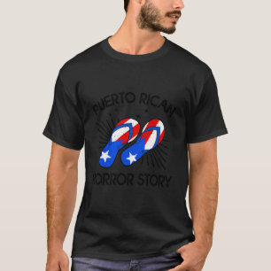 Puerto Rico Chancla Puerto Ricaanse Spaanse grap T-shirt