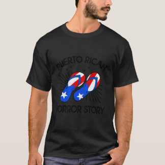 Puerto Rico Chancla Puerto Ricaanse Spaanse grap T-shirt