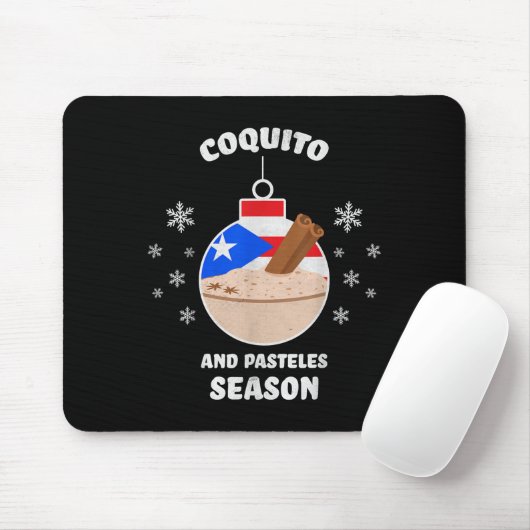 Puerto Rico Christmas Coquito And Pasteles Season  Muismat (Met muis)