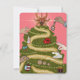 PUERTO RICO CHRISTMAS TREE FEESTDAGENKAART