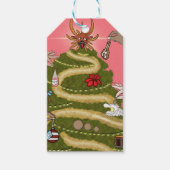 PUERTO RICO CHRISTMAS TREE TAG CADEAULABEL (Voorkant)