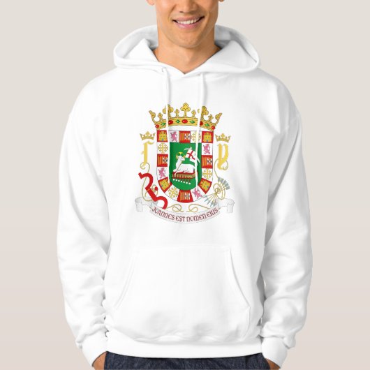 Puerto Rico COA Hoodie (Voorkant)