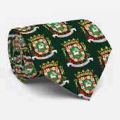 Puerto Rico COA Stropdas (Opgerold)