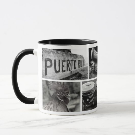 Puerto Rico Coffee Cup Mok (Links)