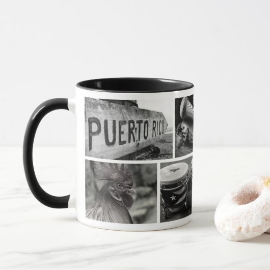 Puerto Rico Coffee Cup Mok (Met donut)