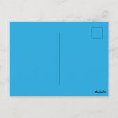 Puerto Rico Colorful Map Briefkaart (Achterkant)