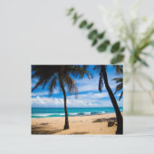 Puerto Rico - Condado Beach Briefkaart (Staand voorkant)