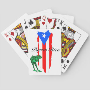 Puerto Rico Coqui Eiland Kikker Pokerkaarten