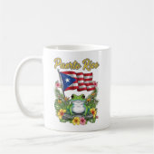 Puerto Rico Coquí Frog Boricua Pride Koffiemok (Links)
