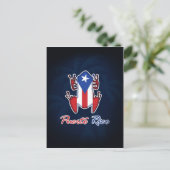 Puerto Rico Coqui Frog Briefkaart (Staand voorkant)