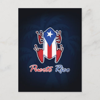 Puerto Rico Coqui Frog Briefkaart
