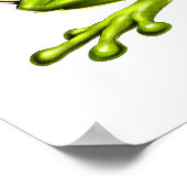 Puerto Rico Coqui kikker Poster (Hoek)