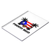 Puerto Rico Coqui kikker reizen Notitieboek (Linkerzijde)