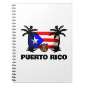 Puerto Rico Coqui kikker reizen Notitieboek (Voorkant)
