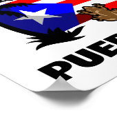 Puerto Rico Coqui kikker reizen Poster (Hoek)