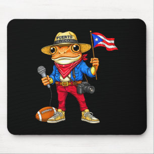 Puerto Rico Coqui Kikker Straatmuziek Voetbal Bori Muismat