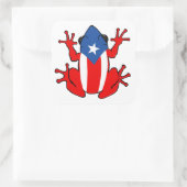 Puerto Rico - Coqui Sticker (Tas)