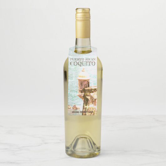 Puerto Rico Coquito El Morro Classic Flessenhanger (Op fles)