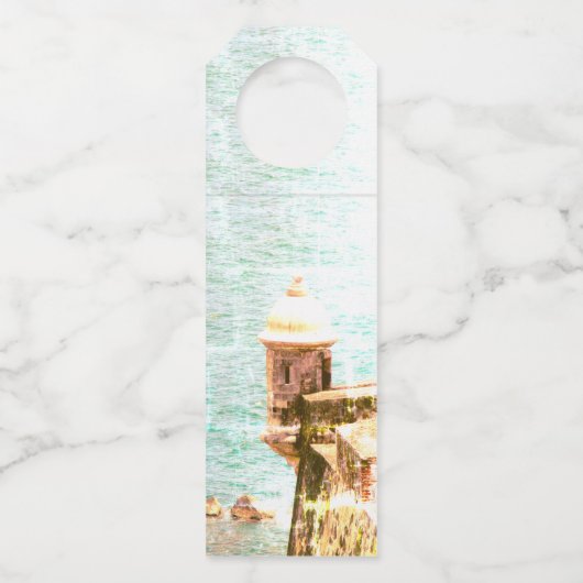 Puerto Rico Coquito El Morro Classic Flessenhanger (Achterkant)