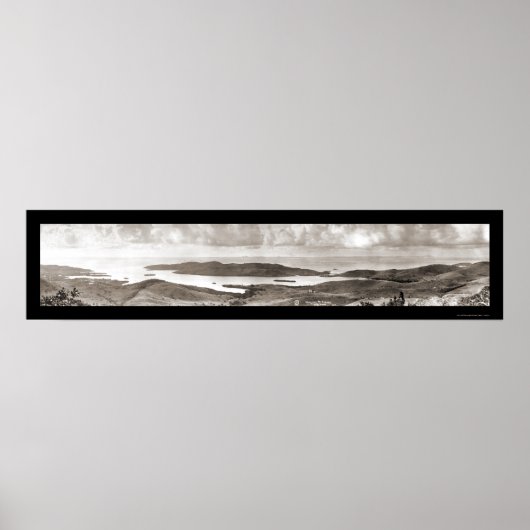 Puerto Rico Culebra Foto 1914 Poster (Voorkant)