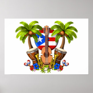 Puerto Rico Cultuur Poster