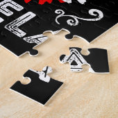 Puerto Rico Dames Abuela Grandma Flag Moederdag Legpuzzel (Zijkant)