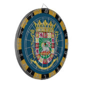 Puerto Rico Dartboard & Flag darts / game board Dartbord (Voorkant Links)