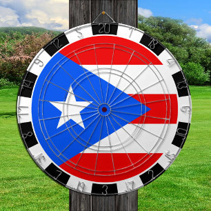 Puerto Rico Dartboard, spel, Puerto Ricaanse vlag Dartbord