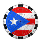 Puerto Rico Dartboard, spel, Puerto Ricaanse vlag Dartbord (Voorkant)