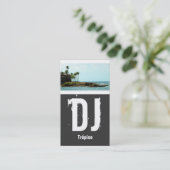 Puerto Rico DJ Visitekaartje (Staand voorkant)