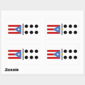 Puerto Rico Domino Stickers (Vel)