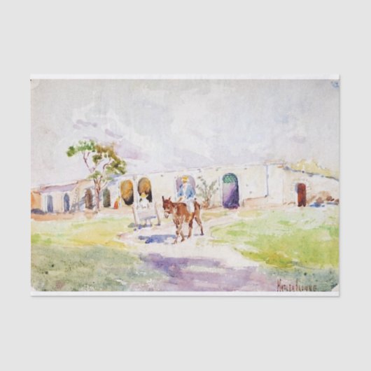 Puerto Rico door Matilda Browne Tissuepapier (Voorkant)